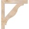 Ekena Millwork Funston Block Smooth Bracket, Douglas Fir, 5 1/2"W x 44"D x 48"H BKT06X44X48FST05SDF - alternate 2